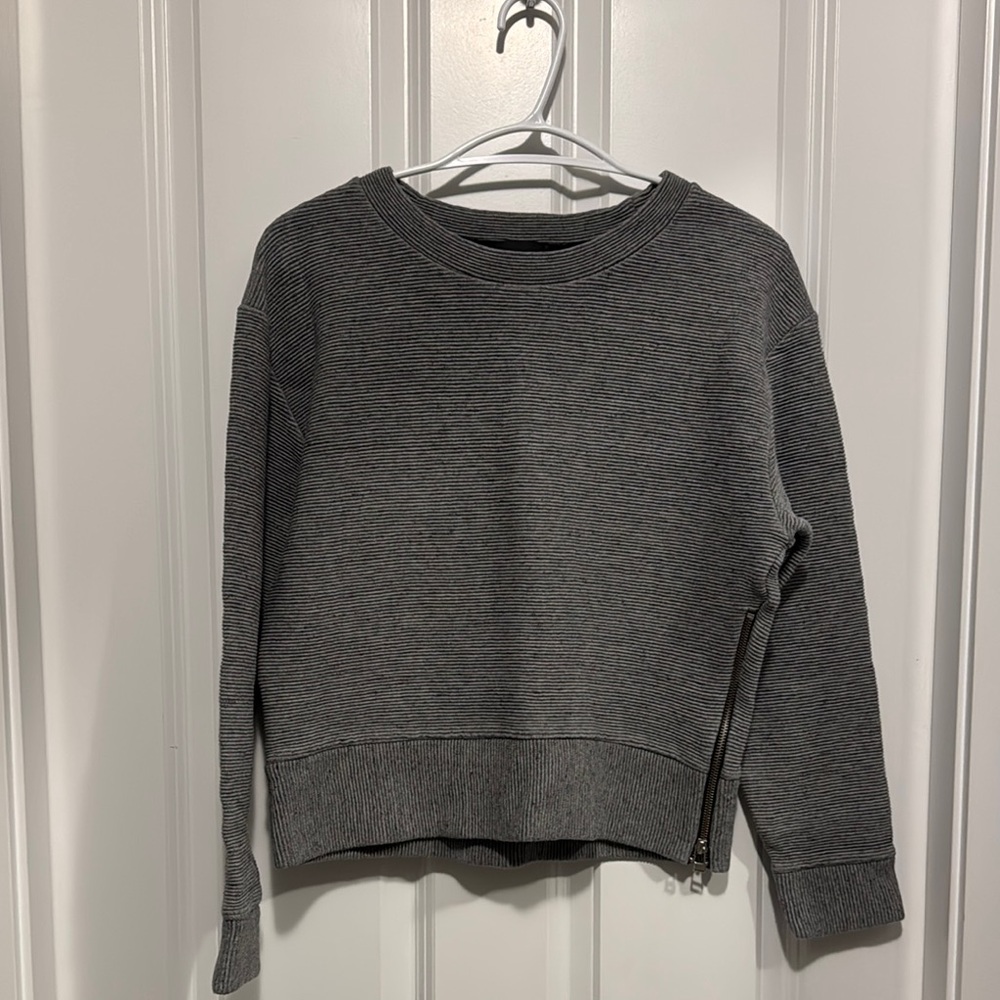 Wilfred Gray Crew Neck Sweater